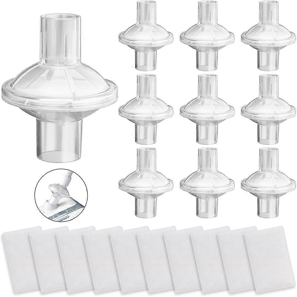 20PCS CPAP Filters Kit, Universal CPAP Inline Filter and Disposable Replacement Filters for AirCurve 10, S9 Series