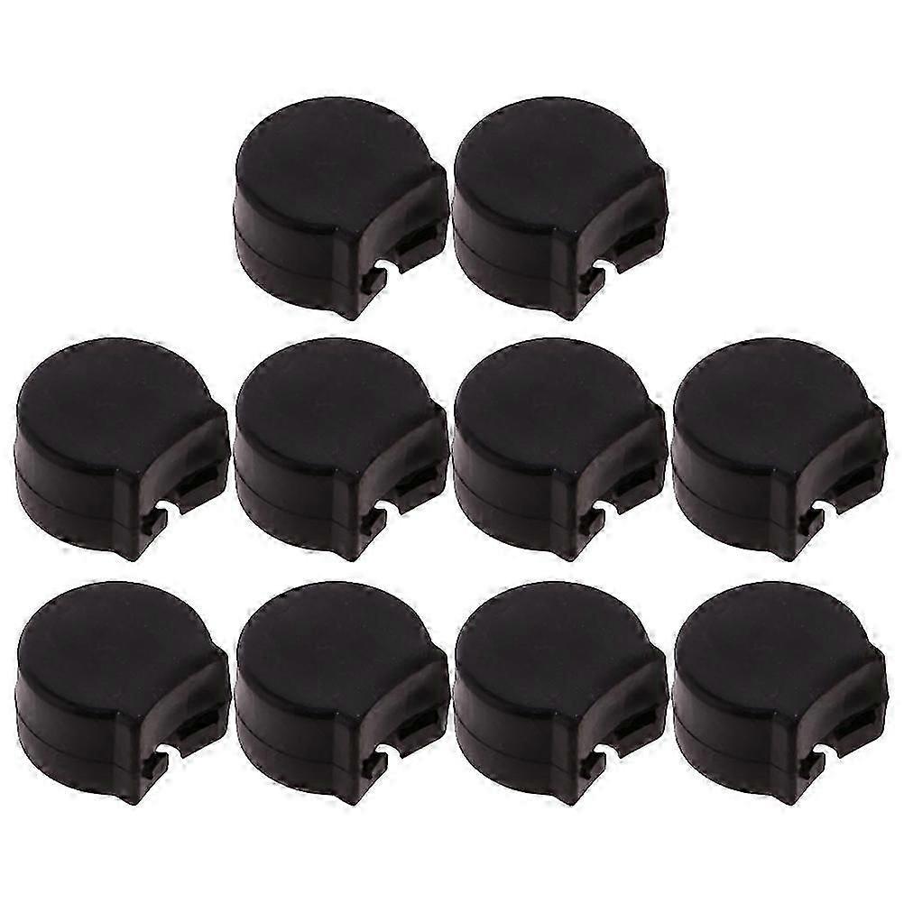 Rubber Thumb Support Cushion For Clarinet Learners Playing At Events 1.65x1.65x1cm 10Pcs