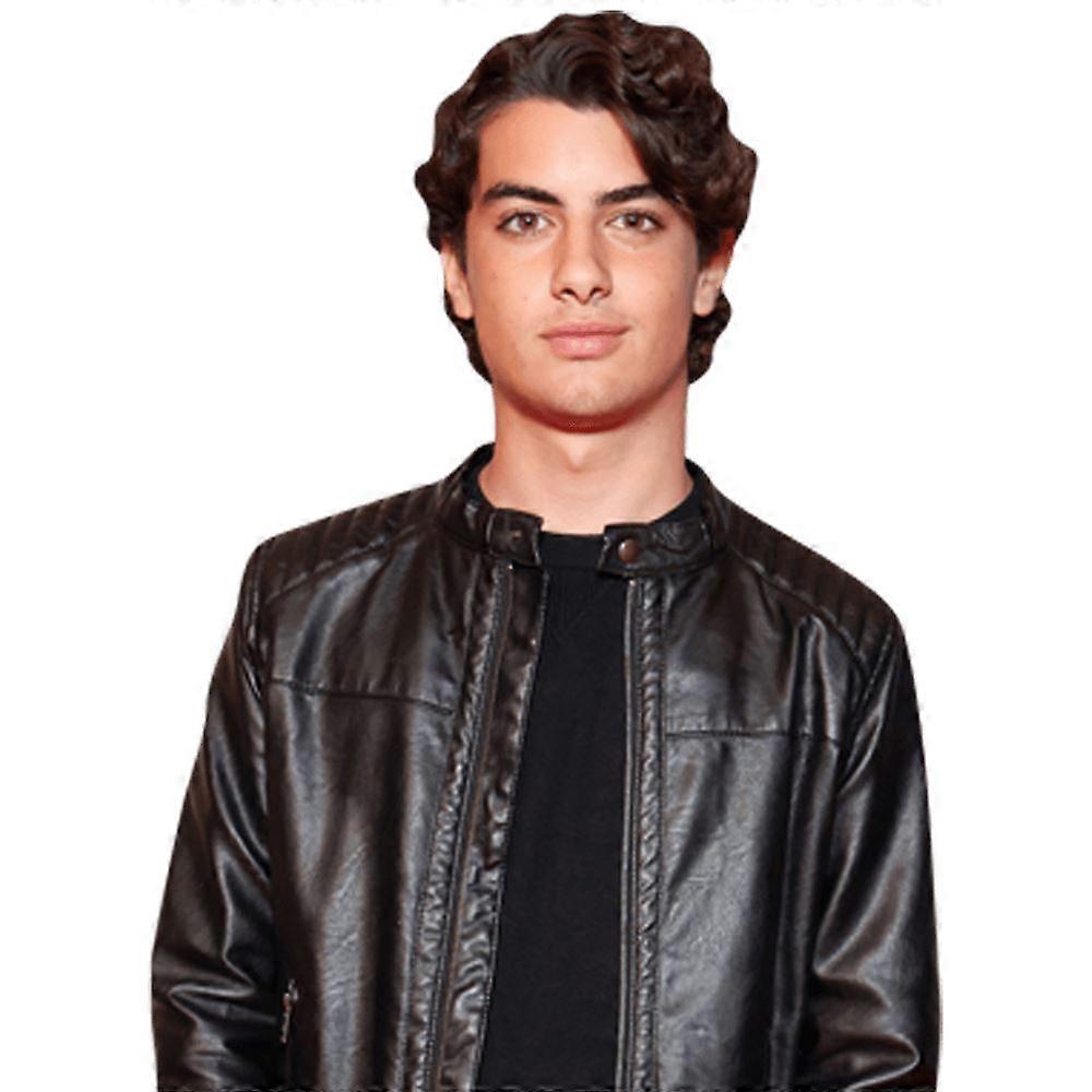 Samuele Carrino (Leather Jacket) Half Body Buddy Cutout