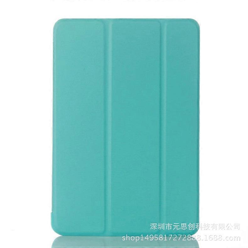 Capa elegante de silicone verde menta para iPad de 10,2 polegadas (2021/2020/2019).
