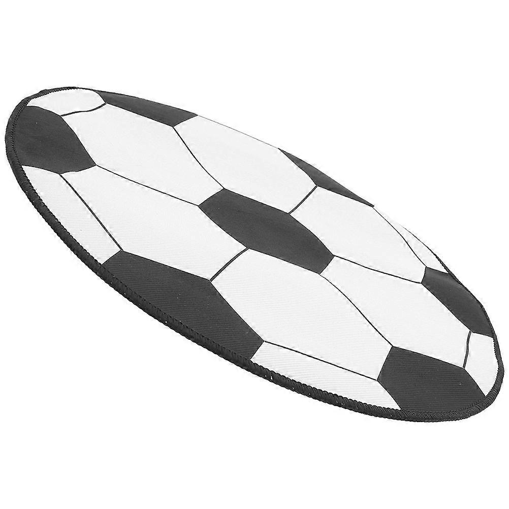 Soccer Carpet Round Rug Offers Non Slip Function Multi Color