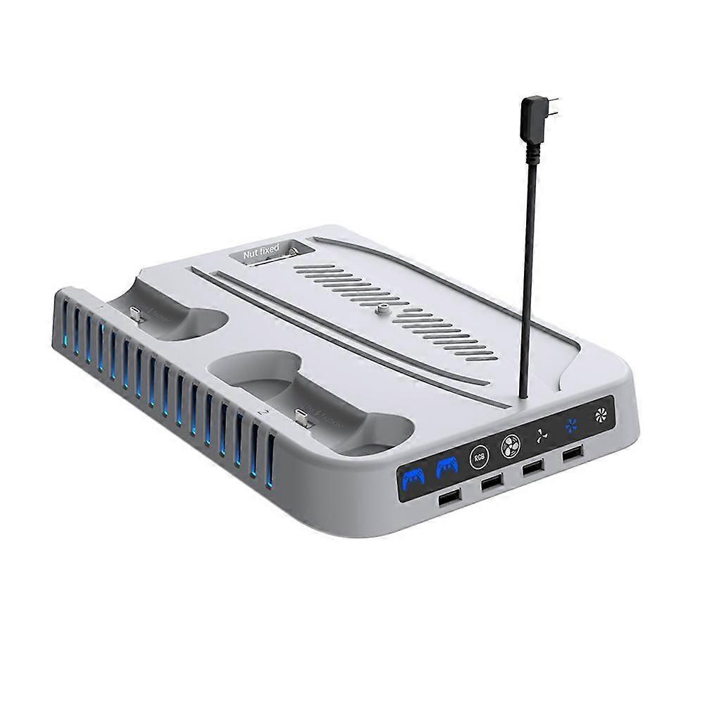 For PS5 Pro/PS5 Slim/PS5 Wall Mount Console Charger Charging Base