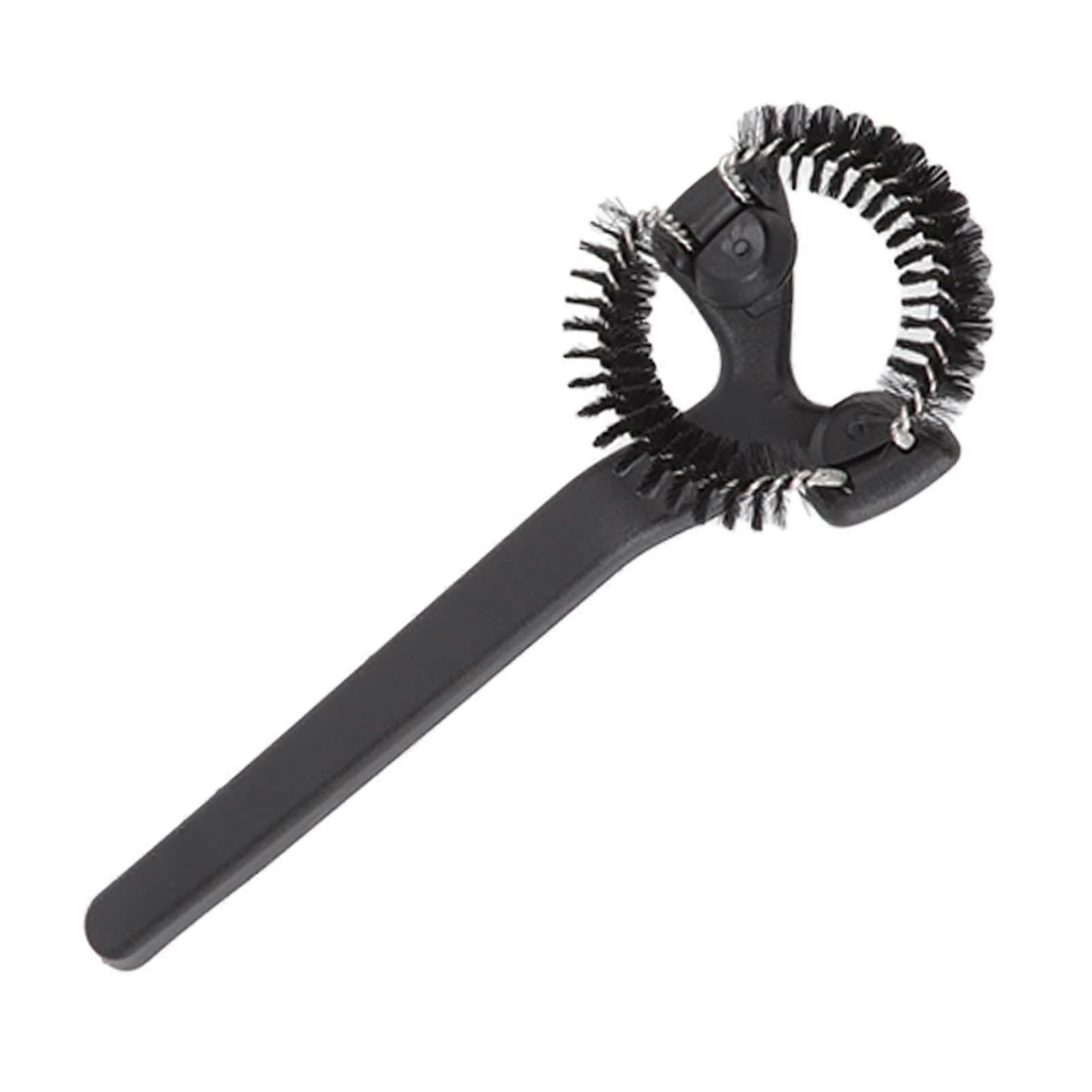 51mm Coffee Machine Cleaning Brush with Detachable Handle, Nylon Espresso Grouphead Brush
