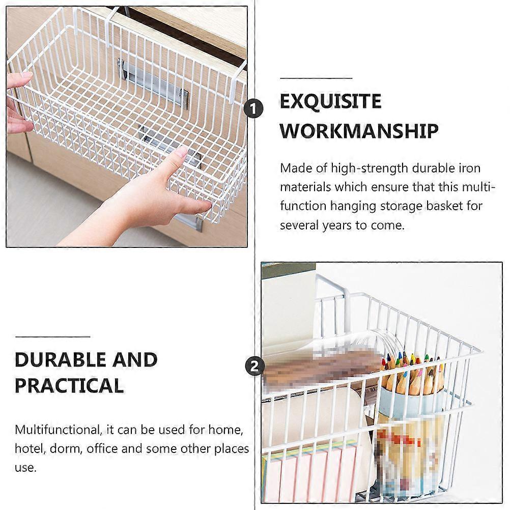 Multi-Function Hanging Basket 1Pack Ideal for Space Saving in Home and Office with Breathable Hollow Grid Design