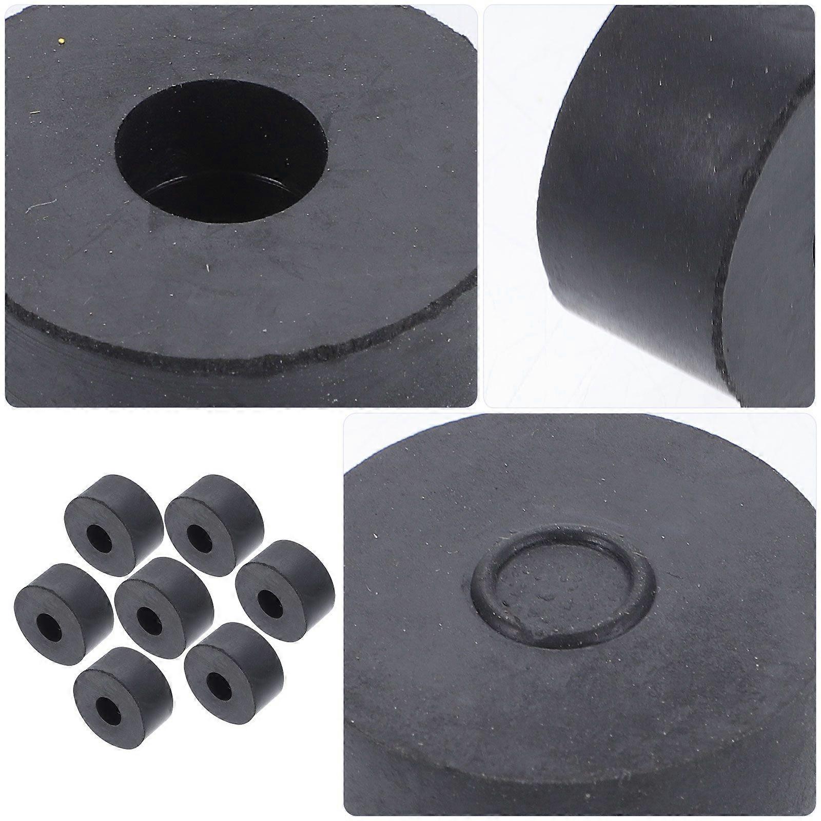 15pcs Rubber Washer Vibration Suppression Rubber Grommet Flat Rubber Washer