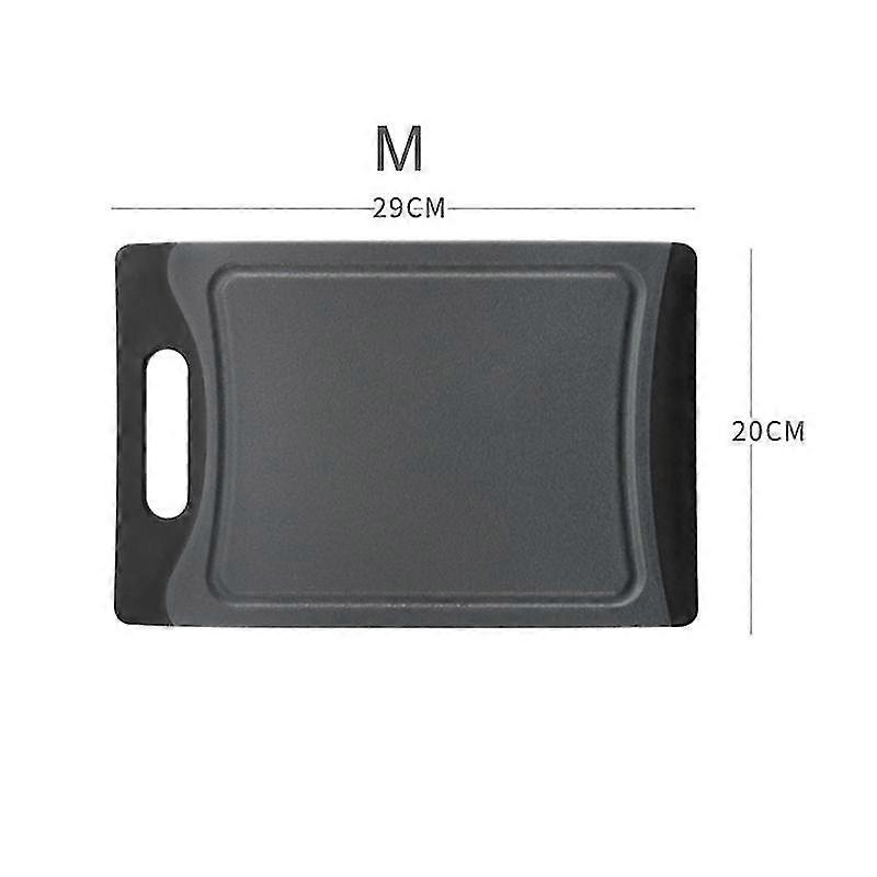 Plastic Cutting Board Fruit Vegetable Chopping Non-Slip Block Kitchen Cook Tool