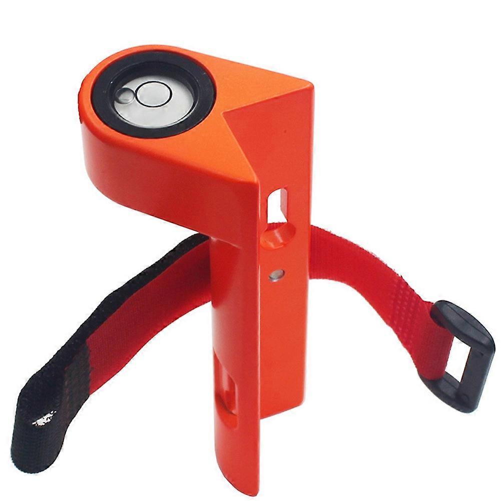 Centering Pole Leveler Bubble Assembly Right-Angle Level Strap Orange