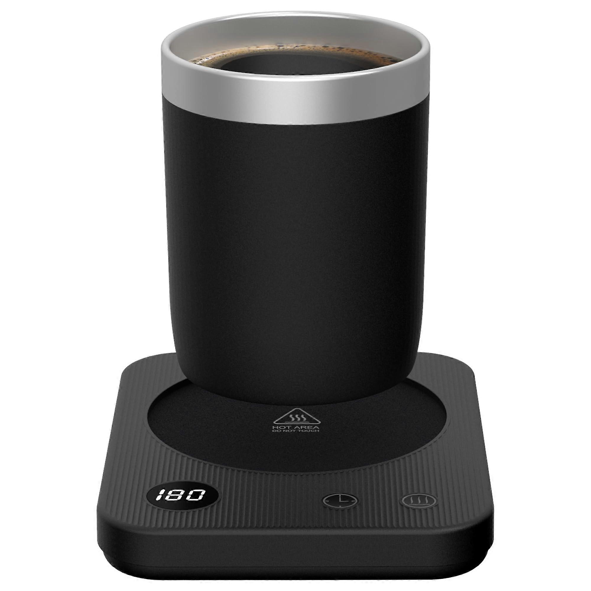 Coffee Mug Warmer with Adjustable Temperature, 12H Timer, Auto Shut Off for Office and Home