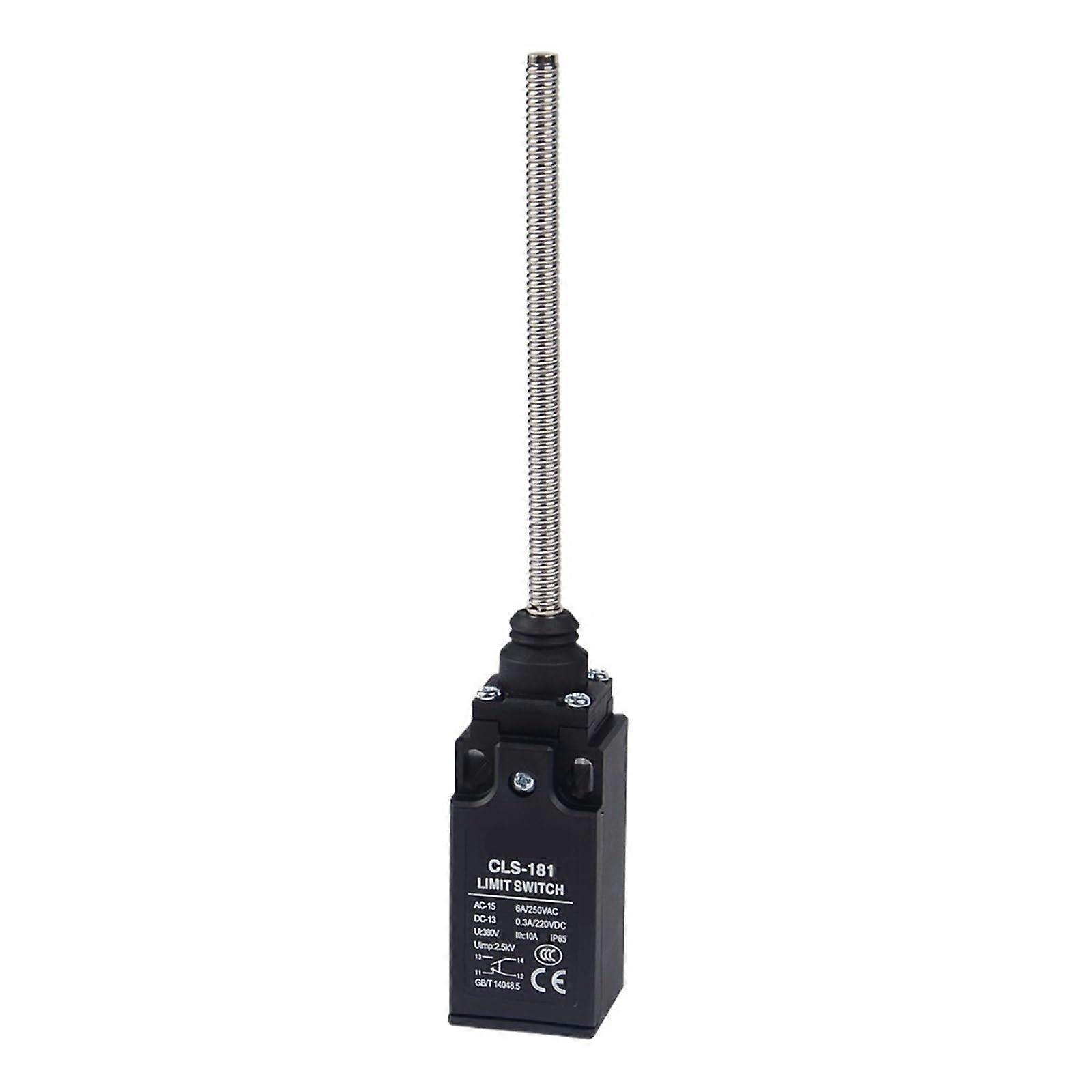 Travel Limit Switch 1NO1NC 10A 250V Durable Safety Switch for Quick Position Control CLS181
