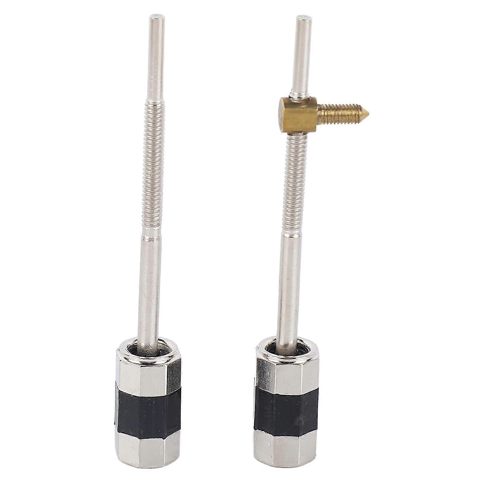 Metal Cello Bow Screw Replacement Set with Precise Tension Control and Broad Bow Compatibility