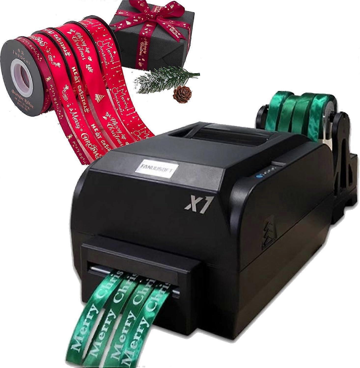 Ribbon Printer for Foil Stamping, Custom , Speed Thermal Transfer, Supports 50+ Languages