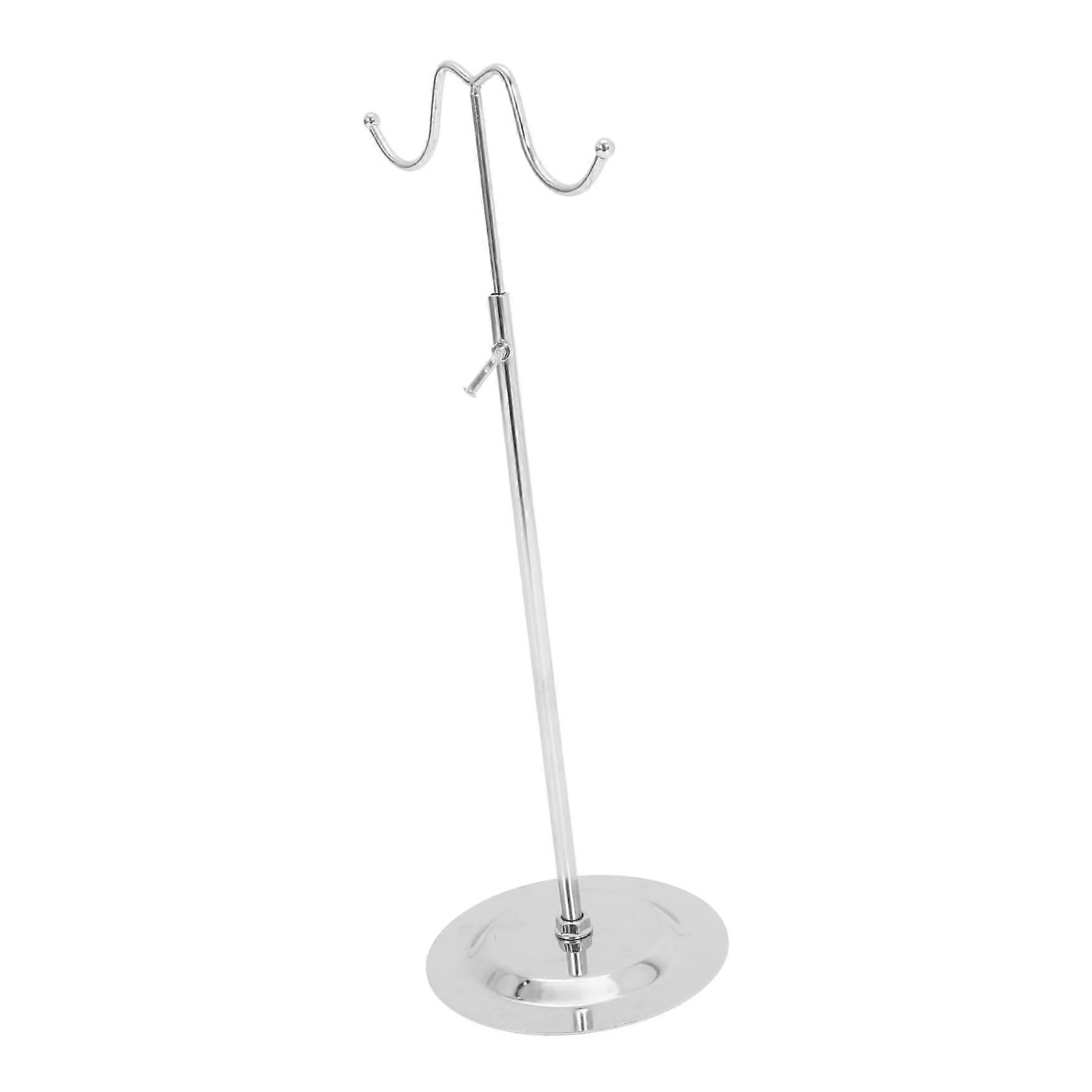 Adjustable Height Handbag Display Stand with Stable Support for Retail Desktop and Live Streaming