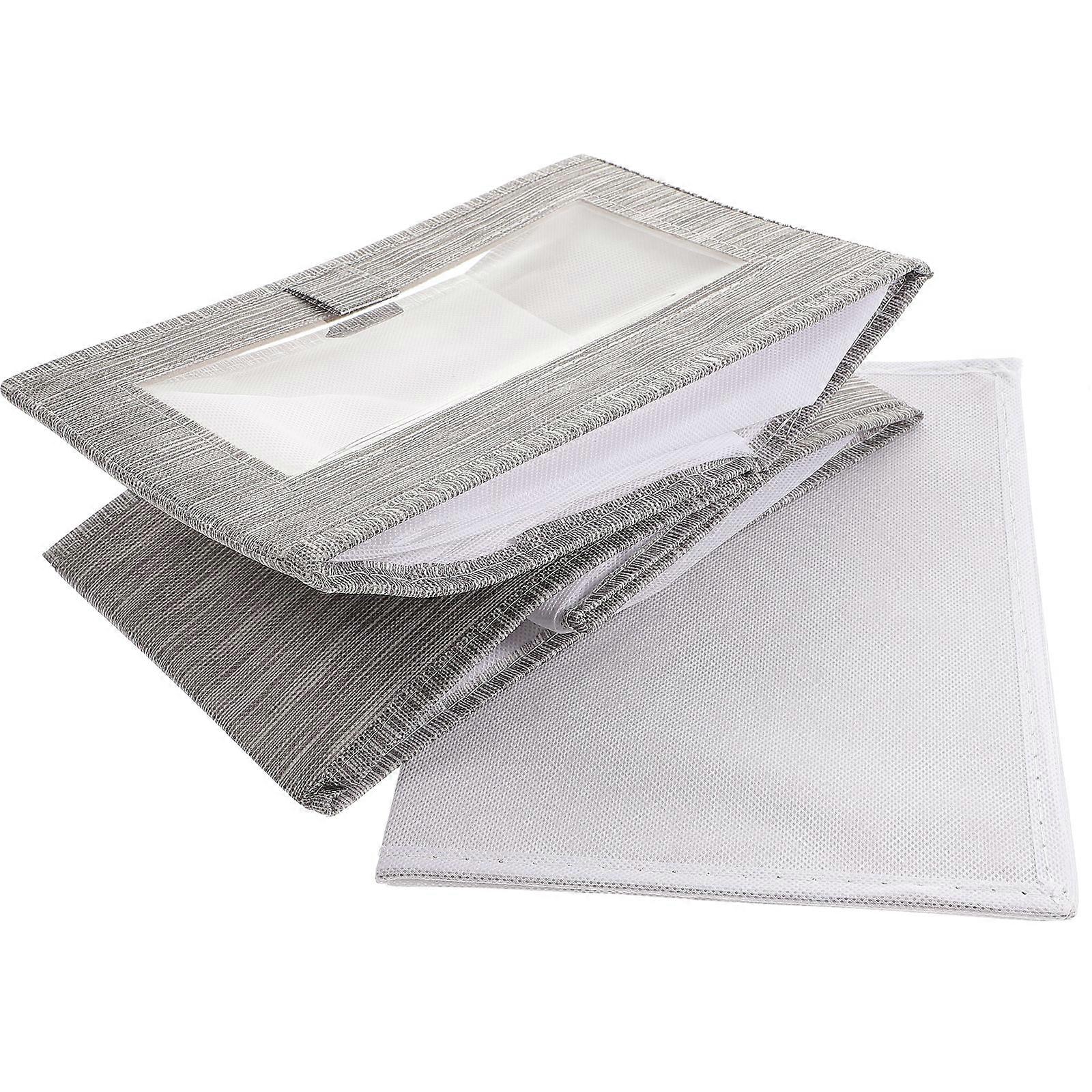 Clothes Storage Case Foldable Storage Box for Household Sundries 3Pcs