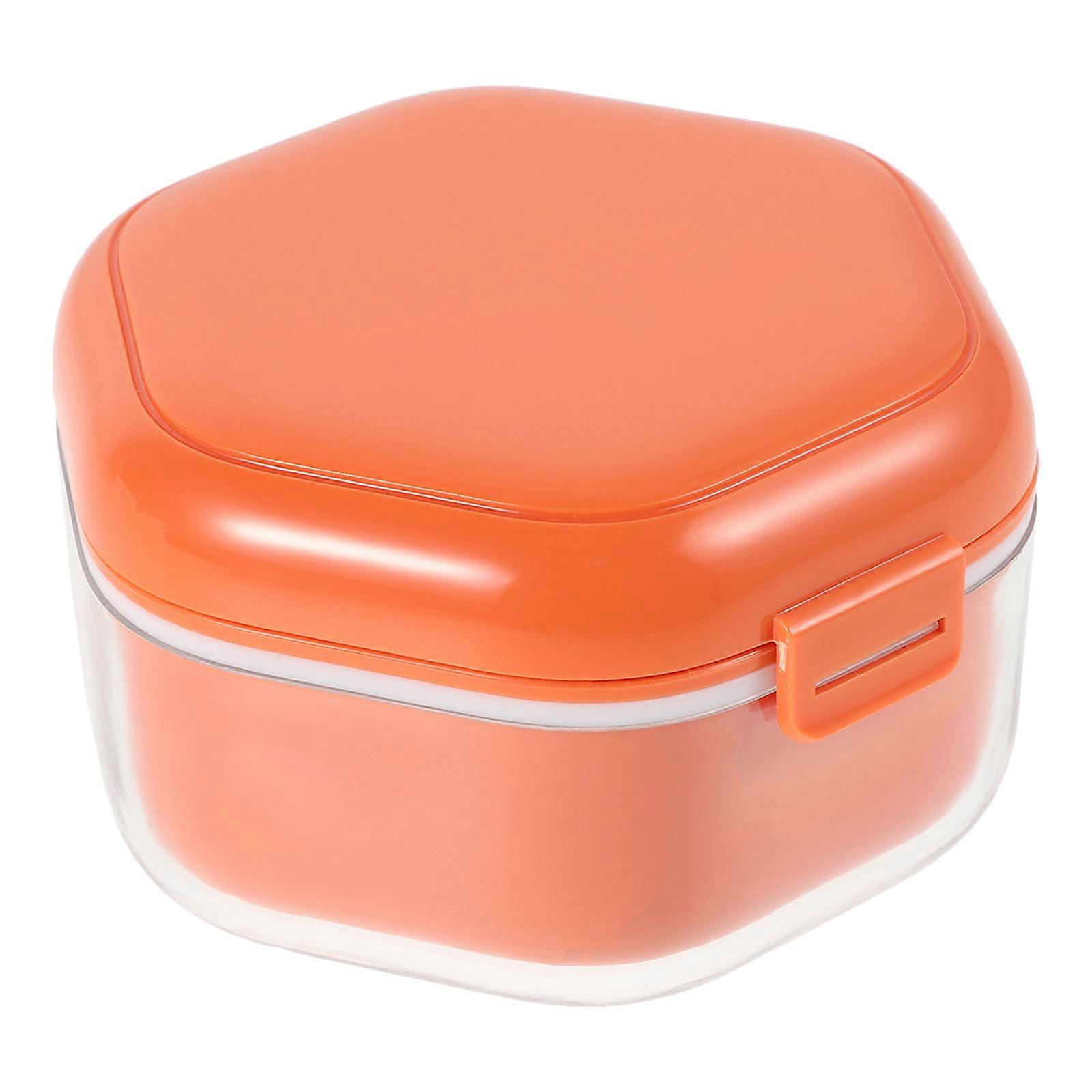 Invisible Aligner Plastic Teeth Braces Storage Case for Daily Maintenance