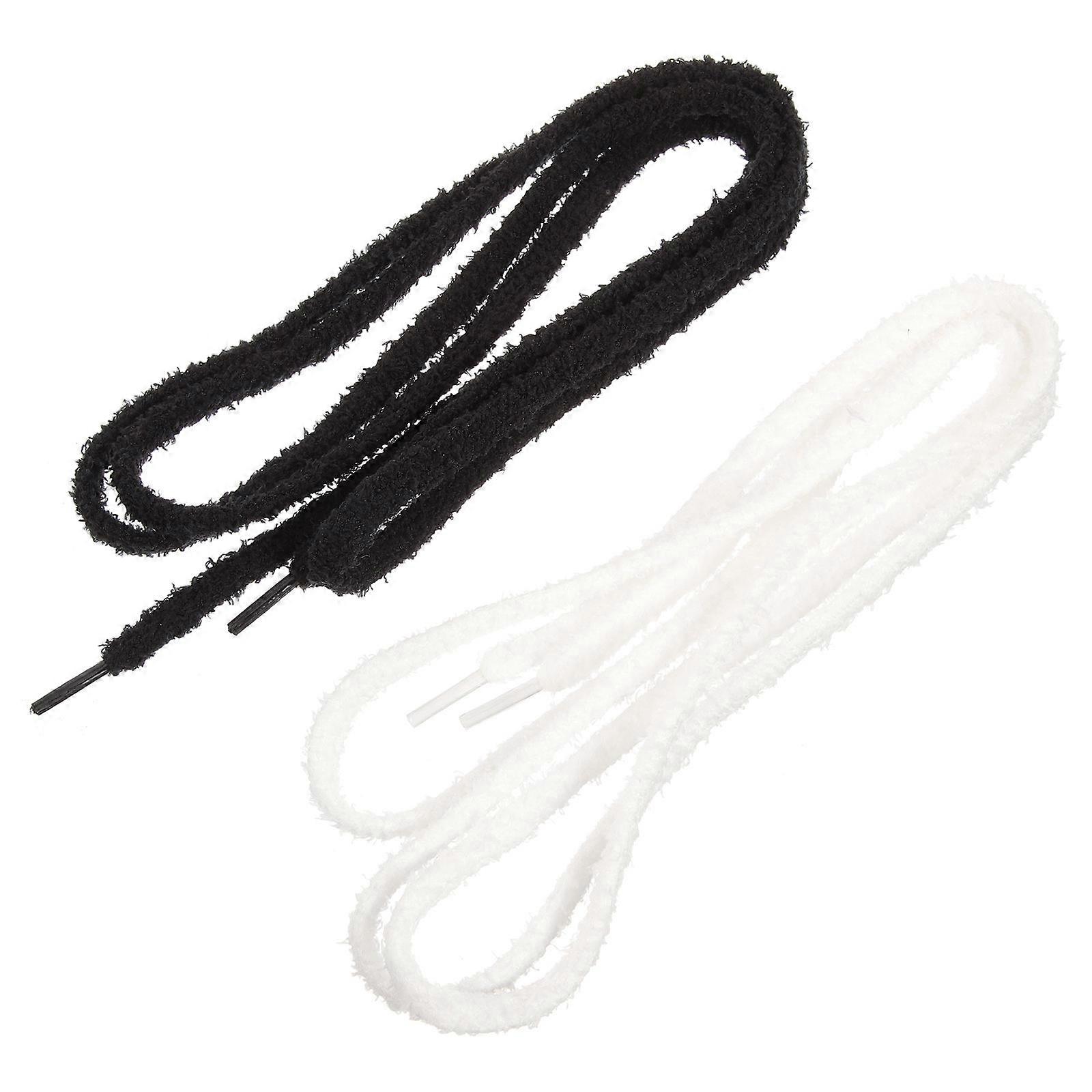 Wide Shoe Lace Accessory Versatile Matching Durable For Sneakers 2Pairs