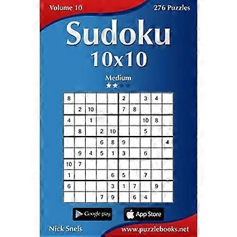 Sudoku 10x10 - Keskikokoinen - Osa 10 - 276 palapeliä (Sudoku)