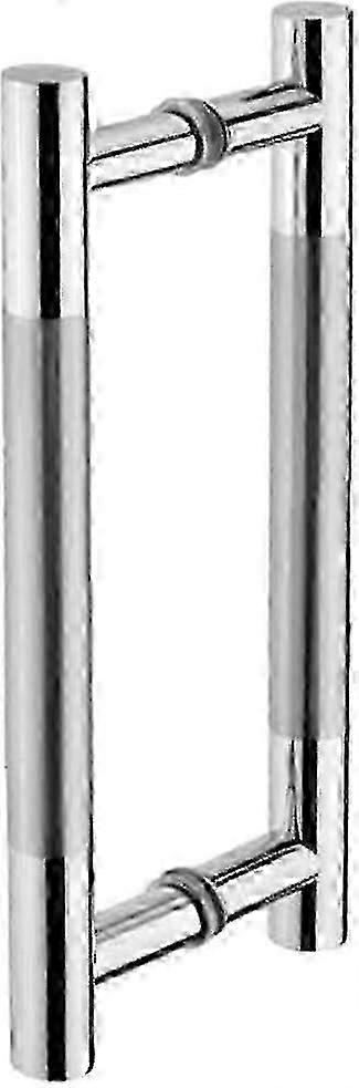 Rustproof shower door handle compatible bathroom and glass panels