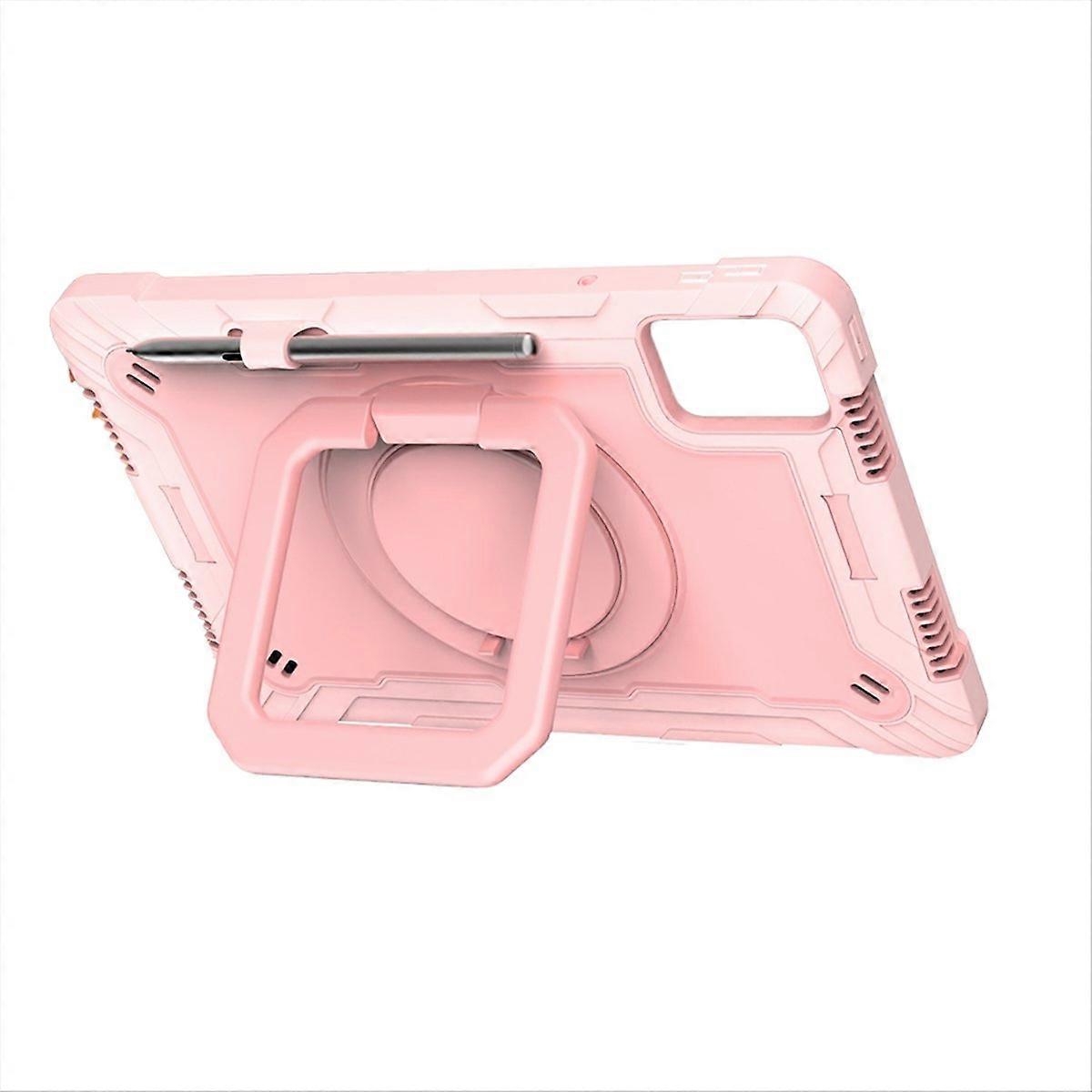 Tablet Case Swivel Bracket Handle with Shoulder Strap Case Roes Gold