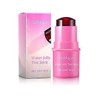 Fruchtgelee-Rouge-Lipgloss-Stift, leichtes, natürliches Nude-Make-up, aufhellend und konturierend, wasserfester Rouge-Lipgloss-Stift 1