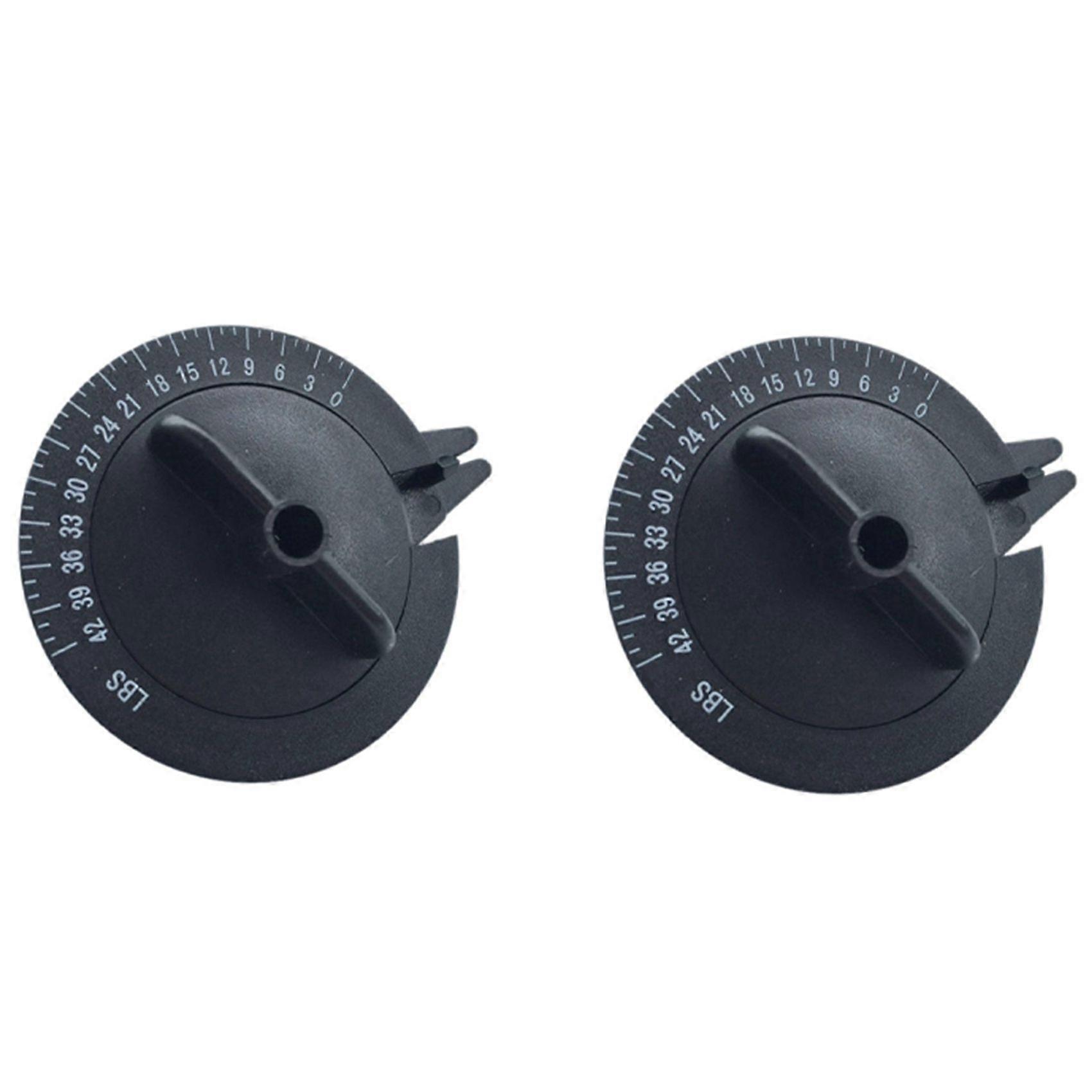 2X Badminton Racket String Meter String Machine Tools, AC-SM200 Tennis Stringer, Tension Calibrator,Black