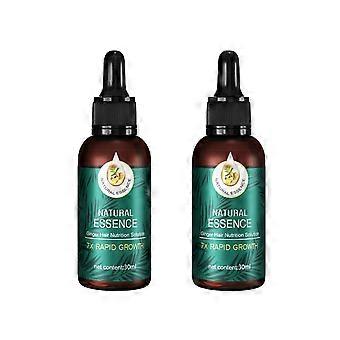 2Pcs Ginger Hair Growth Oil Serum for Thinning Hair, Deep Nourishment and Hair Thickening Boost