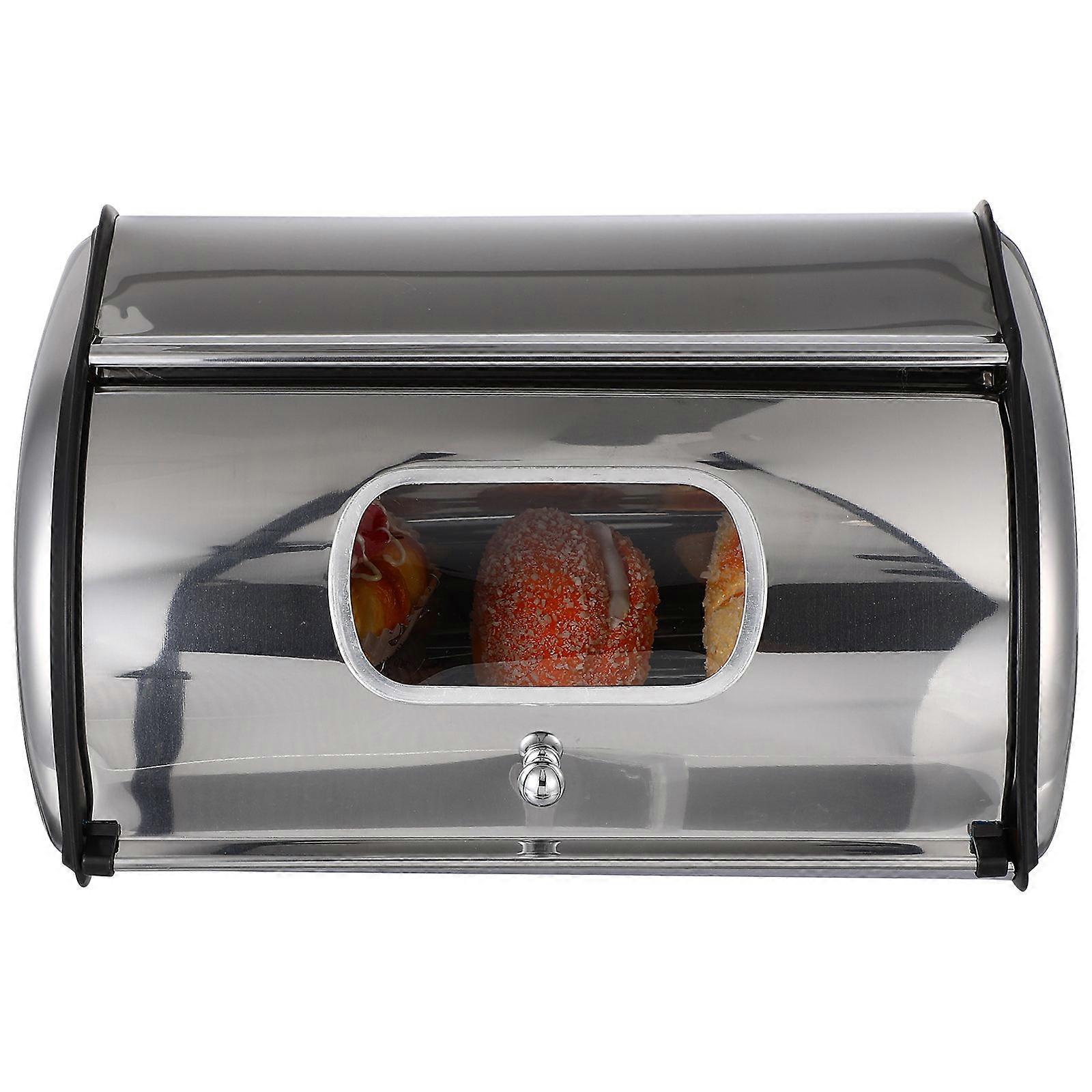 Stainless Bread Holder Multi-function Bread Container Household Bread Organizer