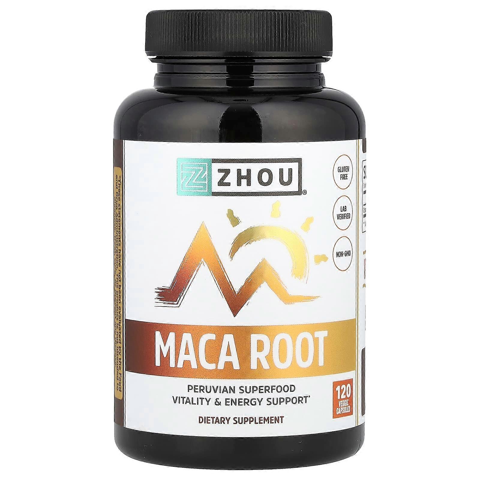 Zhou Nutrition, Maca Root, 120 Veggie Capsules