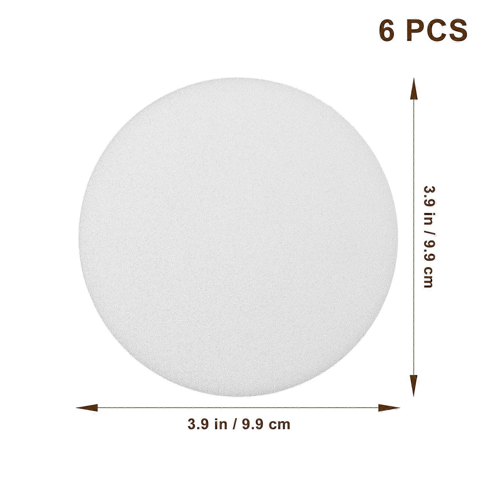 White Plastic Diffuser Lamp Shade for Ceiling Spotlight 6Pcs Replacement Set