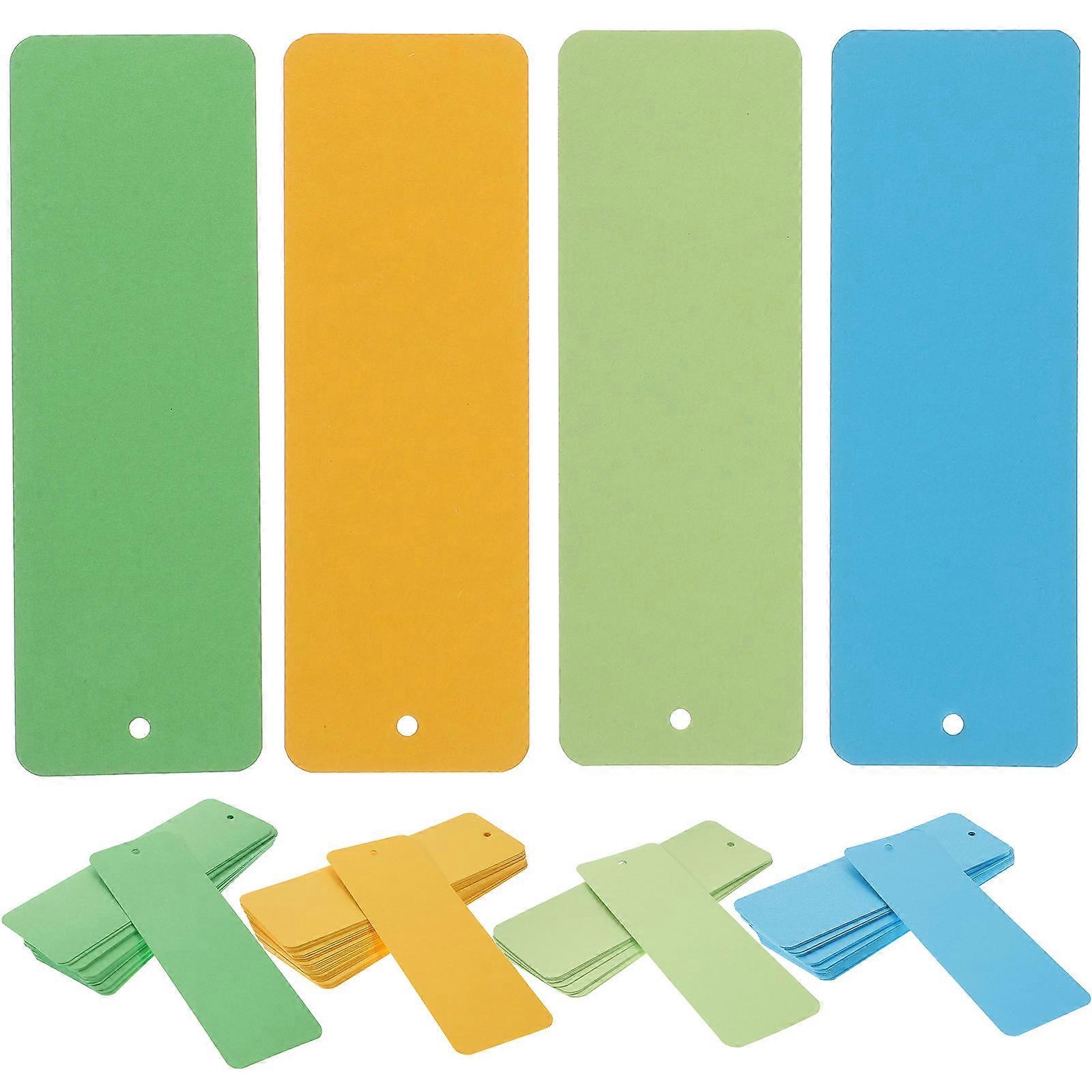 Bookmark Creative Paper Book Mark for Reading 100Pcs Random Color