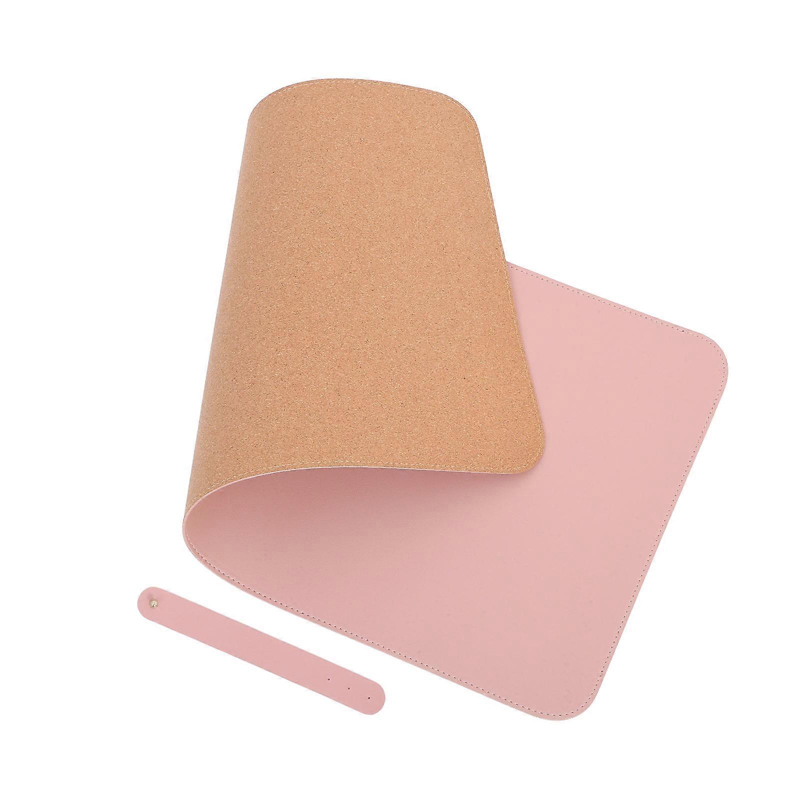 Pink Mouse Pad Extra Large for Gaming Setup with Stain-Resistant Surface Mat
