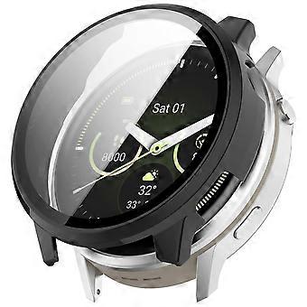 + Schutzglas für Garmin Venu 4 41mm Full Cover Case Schwarz