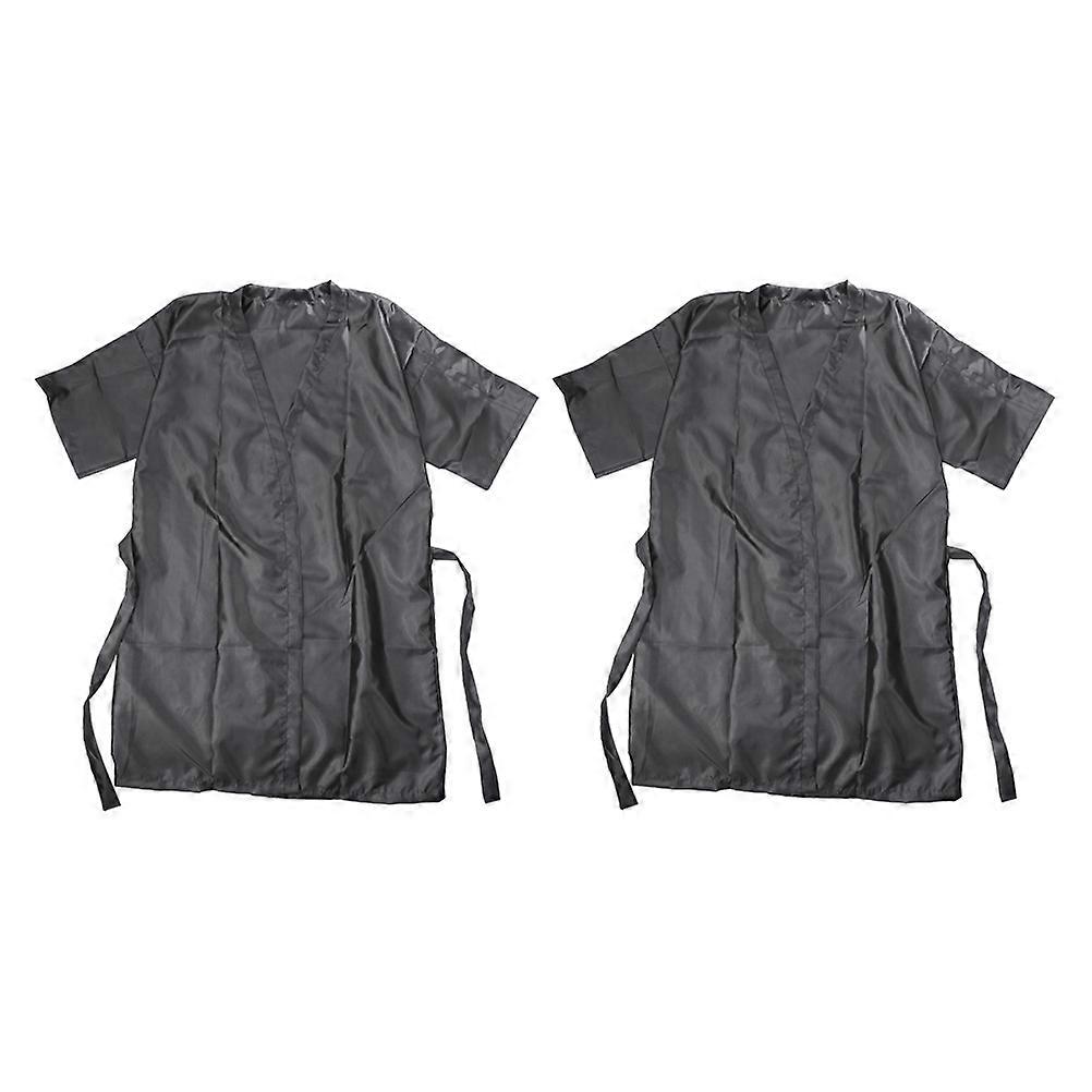 Salon Client Robe Hairdressing Clothes Multi-Function Spa Robe 10Pcs
