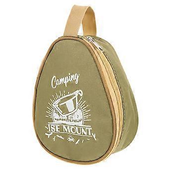 Bolsa de camping verde oliva de tela Oxford de gran capacidad