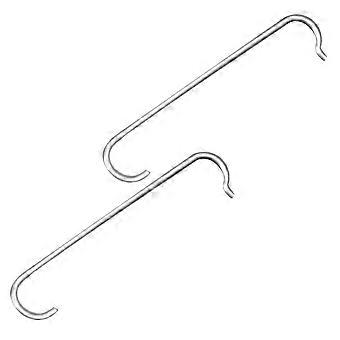 Bike Chain Hook for Chain Repair Tool 2Pcs Durable Silver Accessories