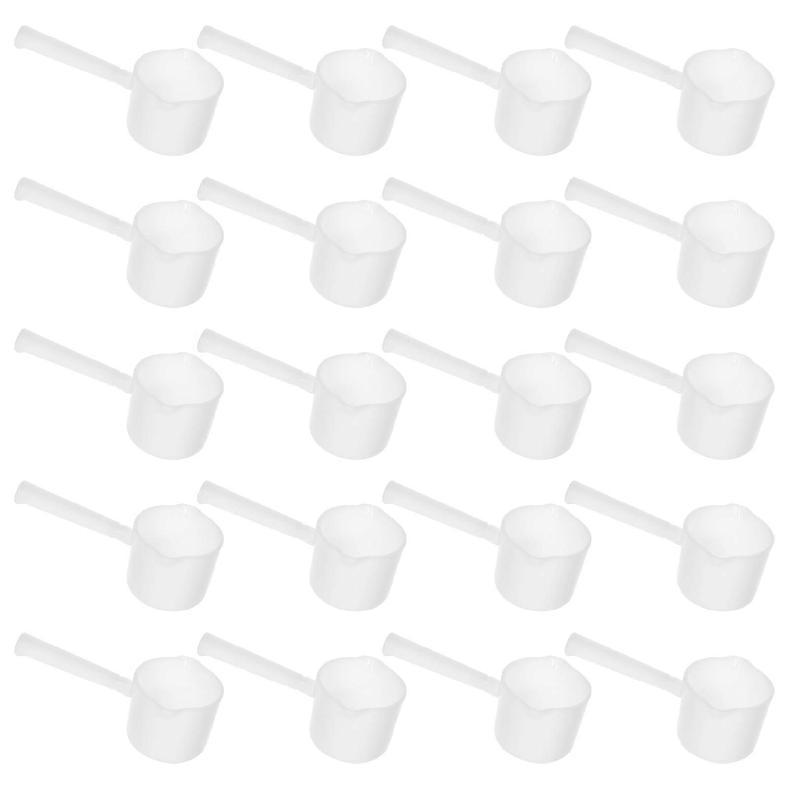 Plastic Coffee Measuring Spoons Set for Kitchen Use 40Pcs White