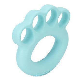 Fyra fingrar Exerciser Ring TPR Hand Grepp Strengthener Bår För Hand Kramper Återhämtning Mint Grön 20LB