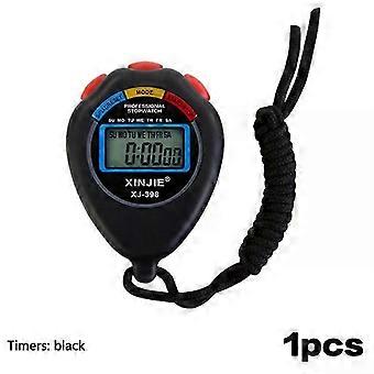 Waterproof Chronometer Sports Stopwatch Timer Digital LCD Handheld Stop Watch Chronograph With String Timer Timepiece For Sports_hyq