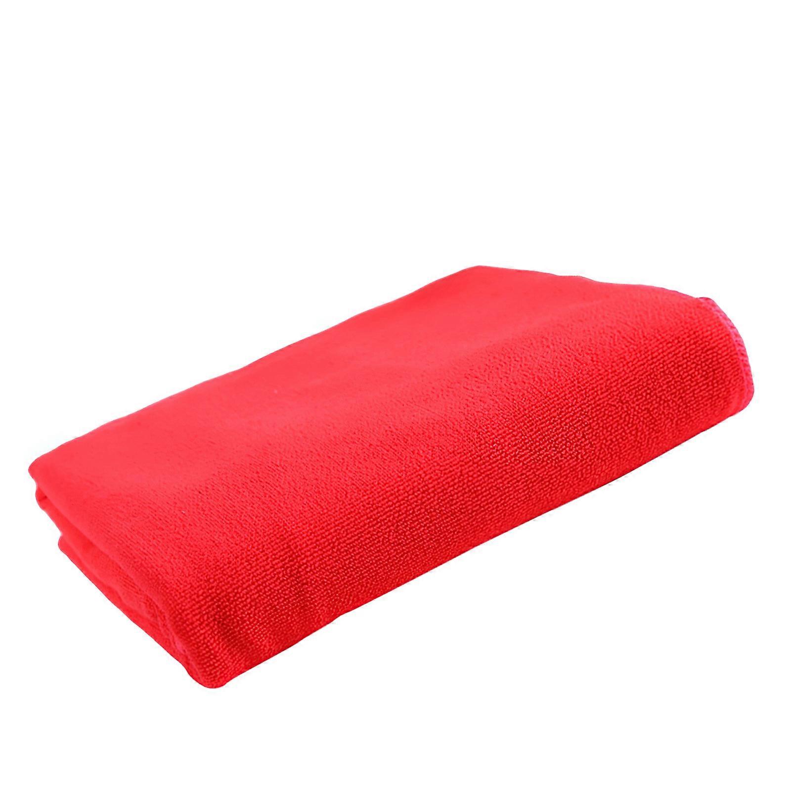 Microfiber Bathing Towel for Bathing Use Red