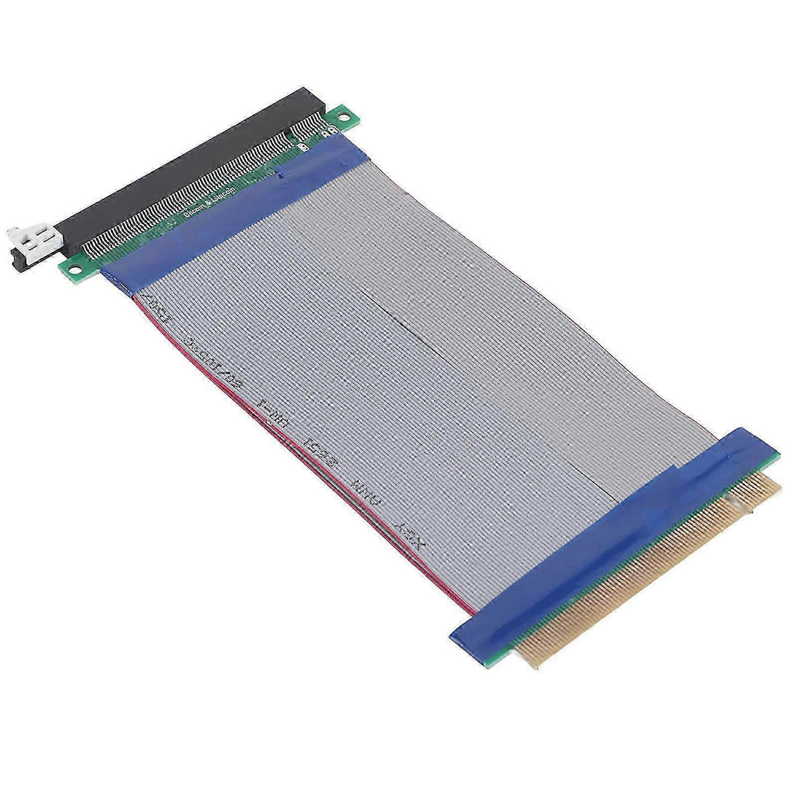 19CM PCI-E Riser Card Extender PCI-E 16X Soft Flat Extension Cable