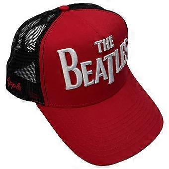 The Beatles Drop T Logo And Apple Trucker Cap