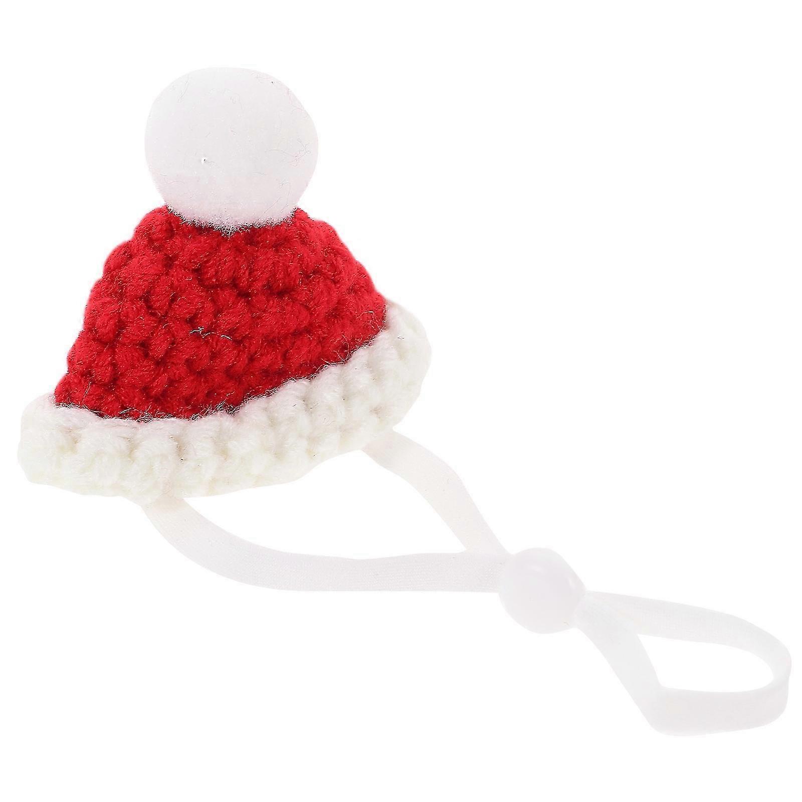 Miniature Hamster Knitted Hat compatible with Small Pets 3Pcs Set