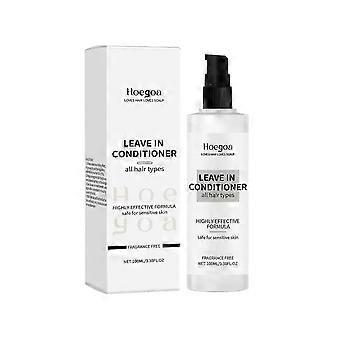 Hoegoa Leave-In Hair Conditioner Essence Forbedrer tørt og manisk hår, reparerer pleje, nærer håret, lysner og blødgør det