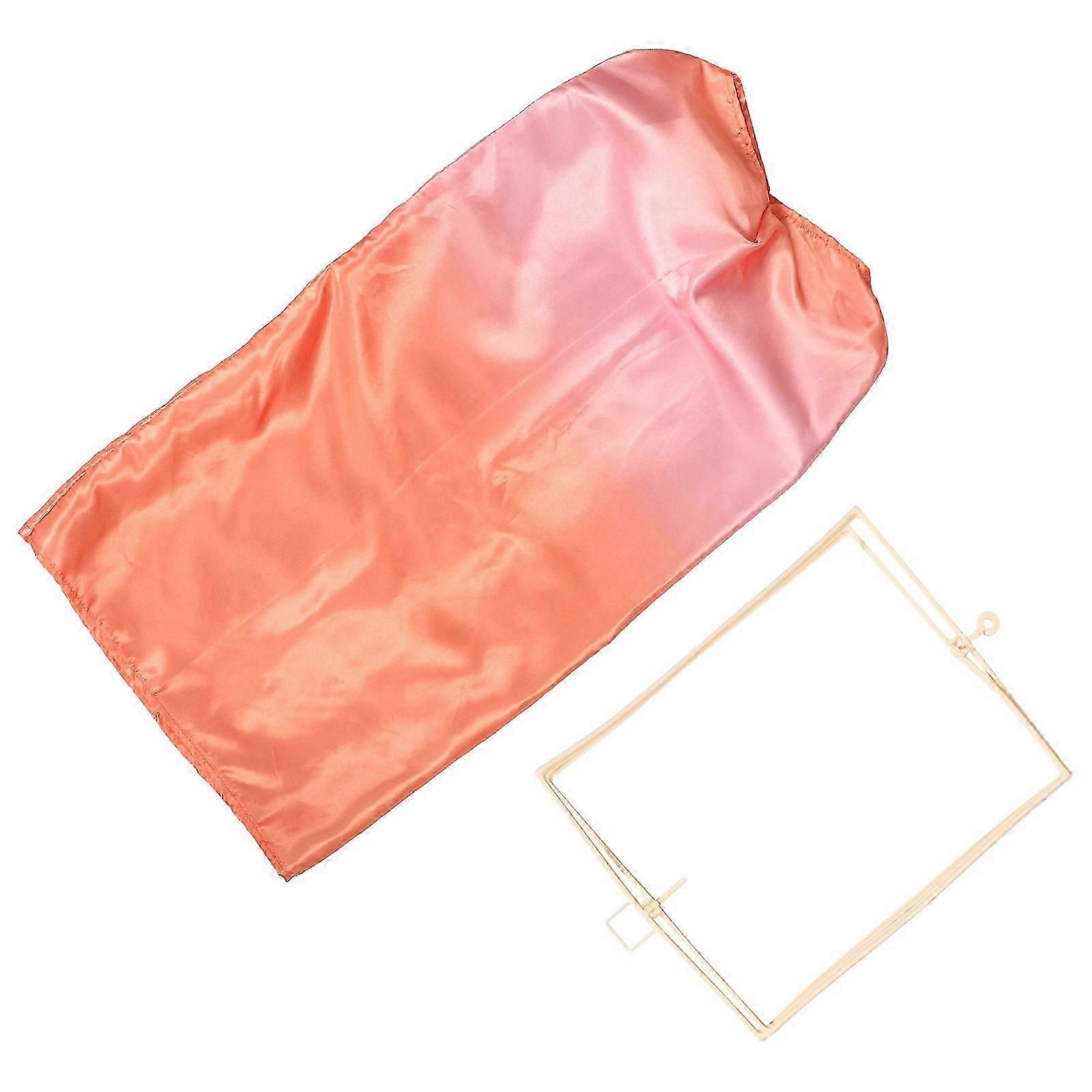 Korean Style Hanging Lantern Rectangular Fabric Lantern for Restaurant Decor