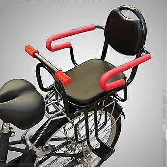 Rear Bicycle Child Seat With Handrail - Safe and Stable Rear-Mounted Bike Seat for Children Supports Up To-qk