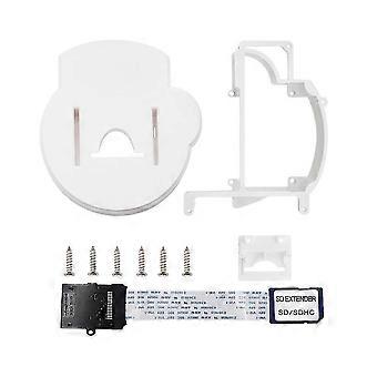 For Loader 3D Printer Mount Kit with SD Card Expansion Adapter Screwdriver Accessories White