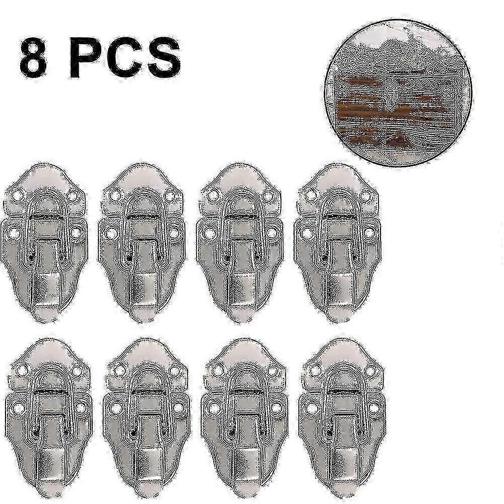 8 Pcs Toggle Lock Box Lock Case Lock With Screw Fit compatible withCosmetic Case