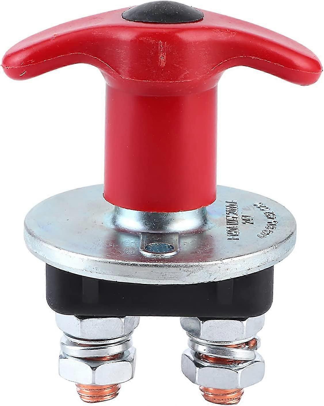 Power Disconnect Switch Battery Isolator Switch Off (red) (1pcs)