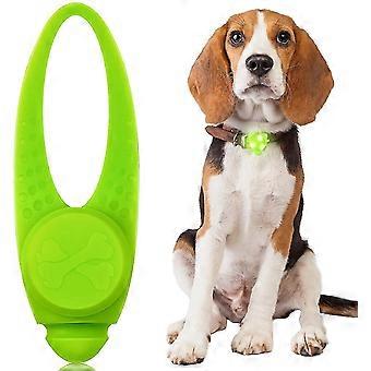 Dog Collar Led Light Silicone Glowing Collar Light Clip-on Cat Safety Lights Night Walking Led Light Charm Dog Accessori