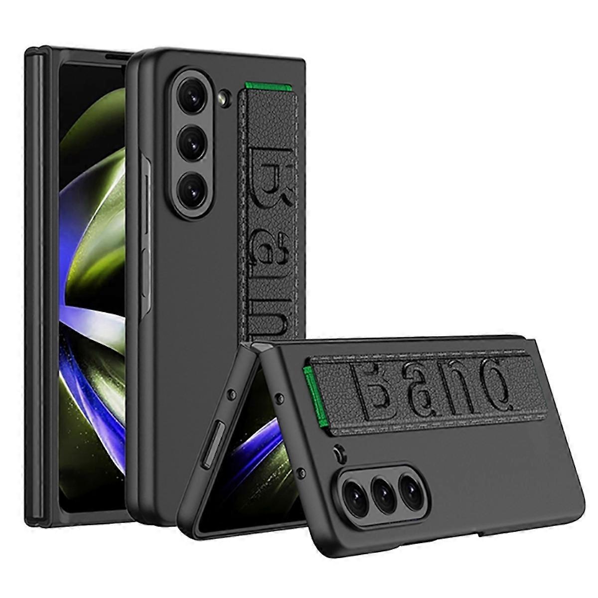 Shockproof Phone Case + Armband Holder Cover for Samsung Galaxy Z Fold5 5G