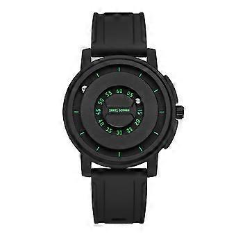 Magnetschwebeuhr Minimalistische Unisex-Levitationskugel Zifferblatt Quarzuhren Hohe Präzision 30 Meter Wasserdichte Schwarze Schale Grüne Skala